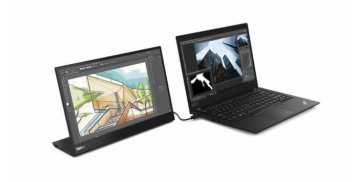 Lenovo 發表 ThinkVision M14 便攜外接屏幕