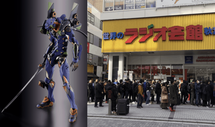 【排隊黨亂日】Metal Build EVA初號機日本、香港開售　網民怒指中國排隊黨打尖、圍店員搶籌