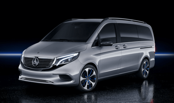 Mercedes Benz EQV 電動概念車登場　驚人 400km 續航力