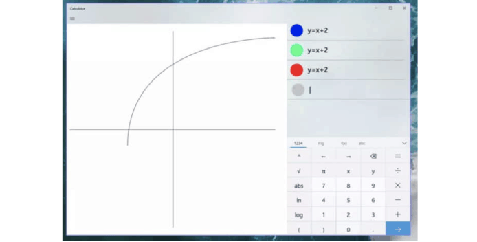 Win 10 內置計算機增方程式繪圖功能　助用家計算代數方程式