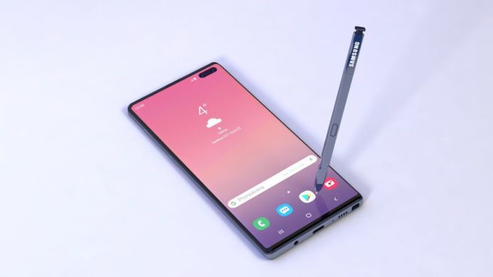 傳 Samsung Galaxy Note 10 發佈日期　配上更高屏佔比