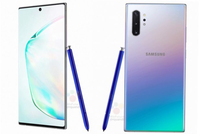 Samsung Note 10 硬件規格流出　雙旗艦配新設計