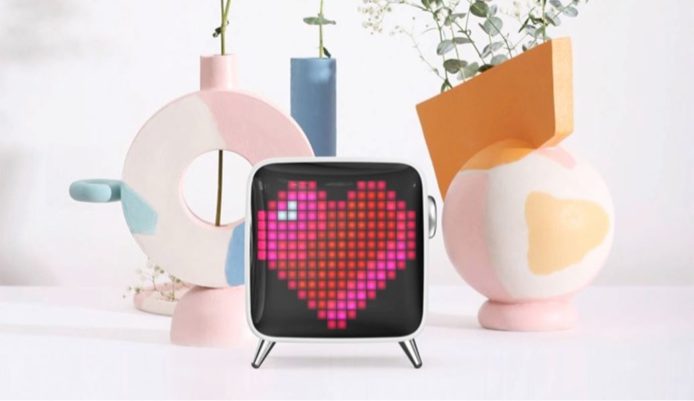 DIVOOM TIVOO MAX 藍牙 LED 喇叭　聲音與燈光結合