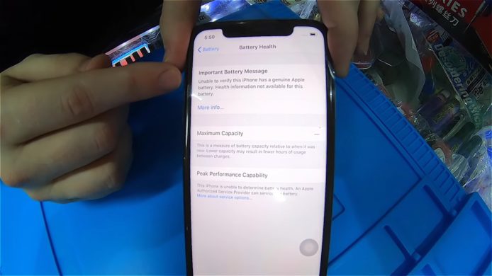 非官方渠道更換電池   iPhone 將顯示警告訊息