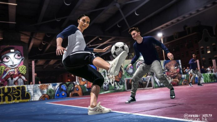 《FIFA20》試玩 2　VOLTA 節奏快入球多  花式撞牆過人新體驗