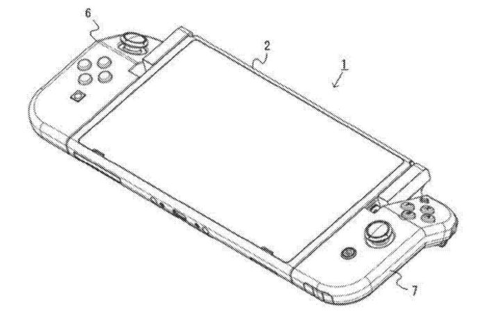 Switch 可屈曲手掣　任天堂申請設計專利