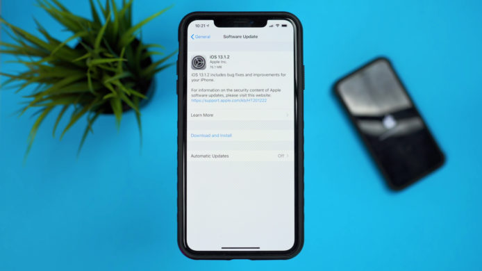 iOS 13.1.2 更新   修復相機問題與其他漏洞