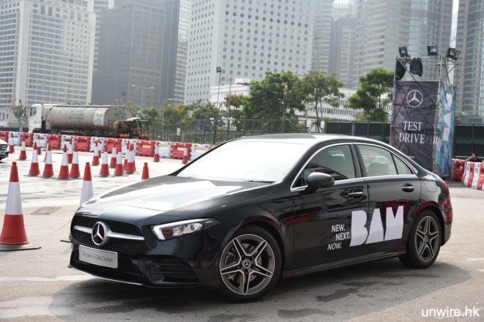 Benz BAM 中環海濱展示 A-Class Saloon、GLC、EQC、V-Class 等多款新車