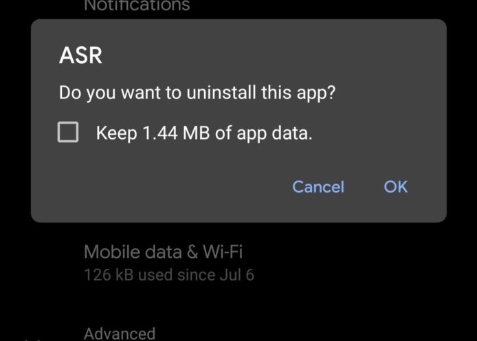 Android 10 引進新功能   卸載程式後可保留數據