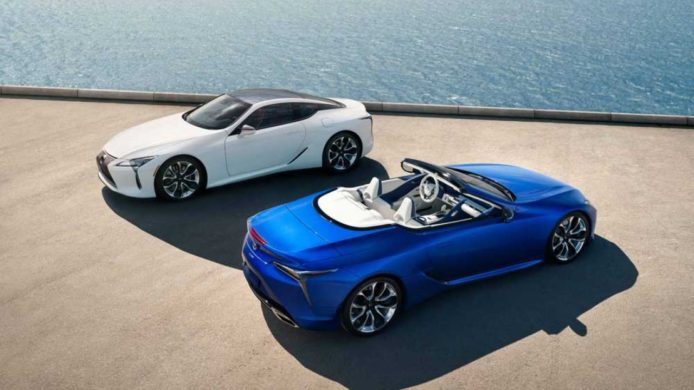 Lexus 發表 LC500 開篷版   15 秒完成開啟關閉敞篷程序