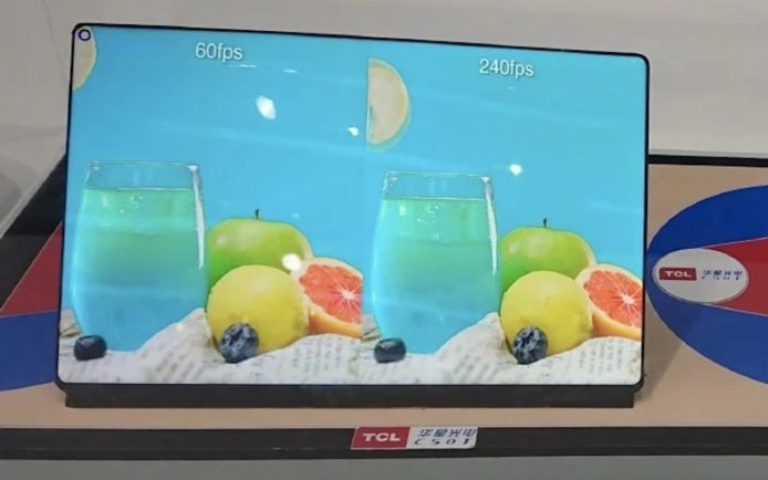 TCL 將推出遊戲平板   屏幕更新率高達 240Hz