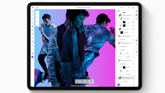 Adobe Photoshop 新 iPad 版推出   更完整工具 + 圖層管理