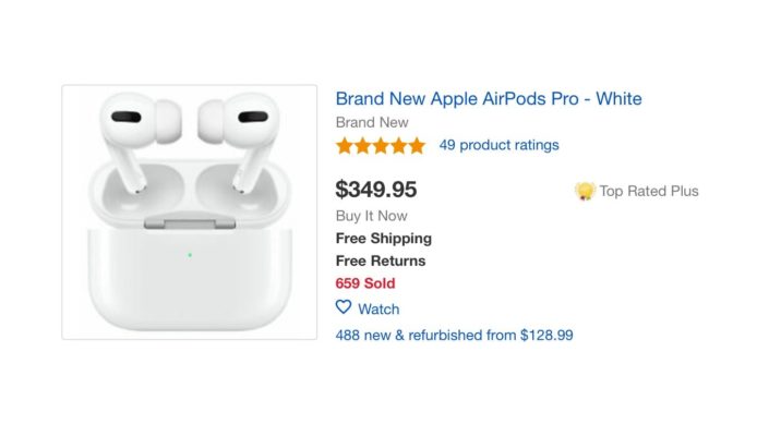 美國市場嚴重缺貨   AirPods Pro 淪為炒賣目標