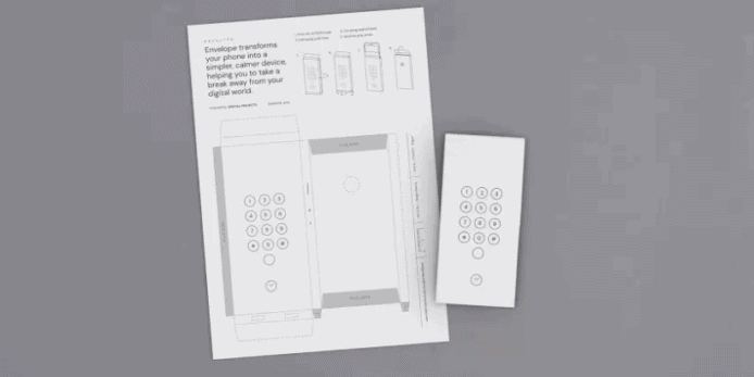 【有片睇】Google Envelope 戒上癮手機套　放入手機只可打電話及影相