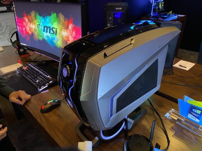 【CES 2020】MSI Aegis Ti5 電競主機   首部主機支援 5G + 獨特外型