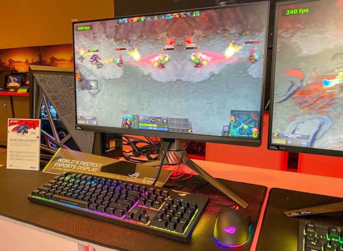 【CES 2020】Asus ROG Swift 系列螢幕  360 Hz 更新率 + 最大 42 吋 + 支援 G-Sync