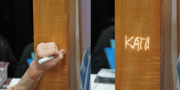 【CES 2020】Mui: Height Marking in Wood 智能木板    可隨意塗鴉 不怕畫花牆