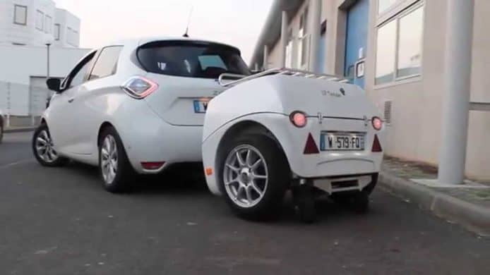 法國公司推出電動車版行動電源　被斥不可邊開車邊充電