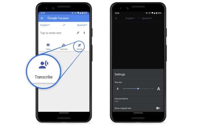 全新「即時傳譯」功能   登陸 Google 翻譯 Android 版