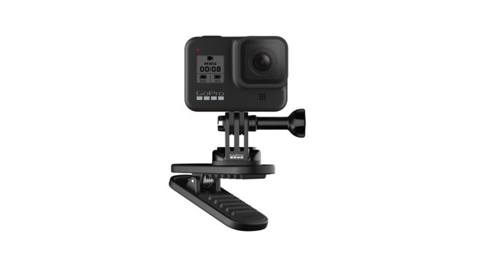 GoPro 推出磁吸旋轉夾配件　易夾於背囊帶 + 吸附於金屬表面