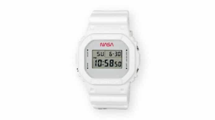 簡潔耐看純白設計   NASA 限量版 G-Shock 登場