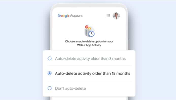 Google 修改用戶數據保留期限　預設於 18 個月後自動刪除