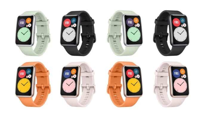 Huawei Watch Fit 智能手錶   外形酷似 Apple Watch 傳 9 月發表
