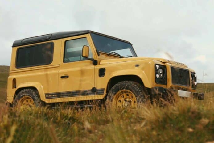 改用 Tesla 動力系統   經典 Land Rover Defender 變電動車