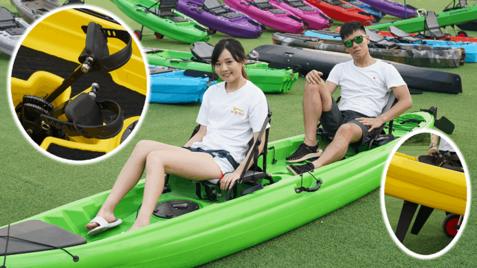 【unwire TV】【試玩】 新設計踏浪艇試玩 腳踏系統速度快