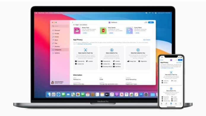 Apple 調整 App Store 私隱設定  App 開發者須表明所收集數據類型