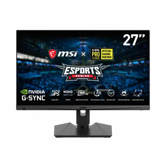 MSI Optix MAG274QRF-QD　165Hz + G-Sync 電競螢幕