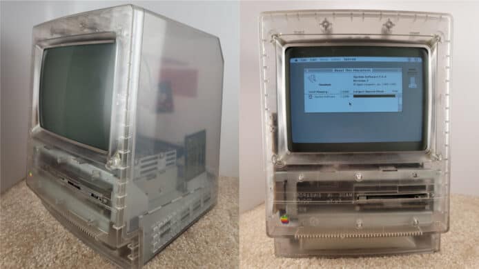 全透明機身設計   Macintosh Classic 原型機曝光