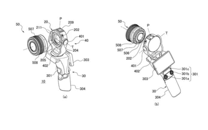 Canon 專利文件曝光   擬推出手持雲台可換鏡相機