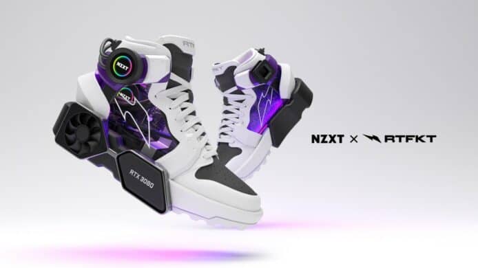 RTKFT 聯乘 NZXT 出運動波鞋    內置 RTX 3080 顯示卡散熱器