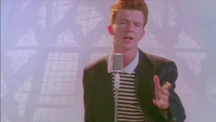 Rickroll 影片出現 4K 60P 版本　人工智能填補細節