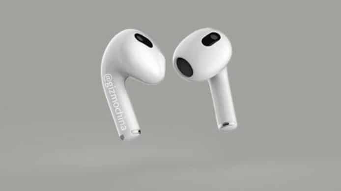 AirPods 3 設計流出   傳 3.23 Apple 發佈會現身