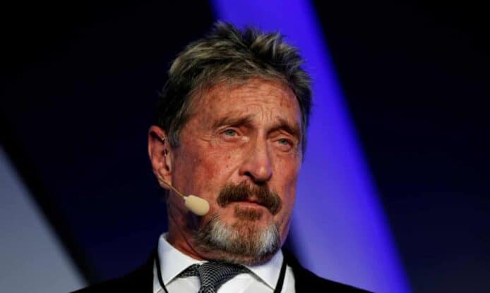 John McAfee 被控詐騙　透過社交平台操控加密貨幣價格