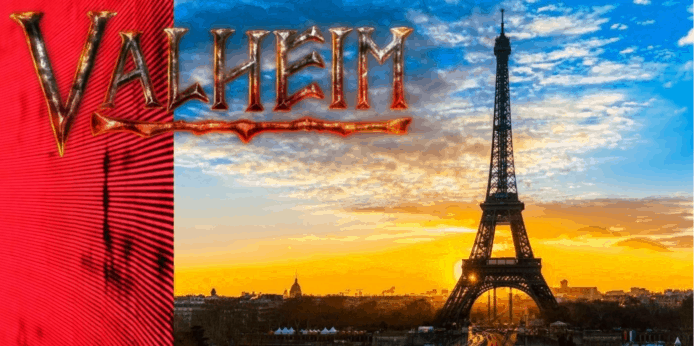 《Valheim》玩家製作1:1巴黎鐵塔　還原細節 + 網民稱讚超震撼