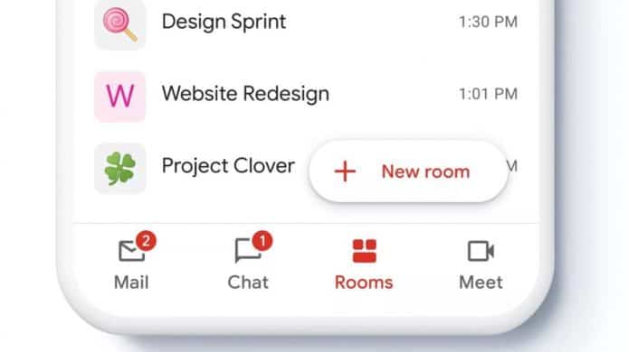 Google Chat 整合 Gmail   聊天、電郵、會議一 App 辦妥