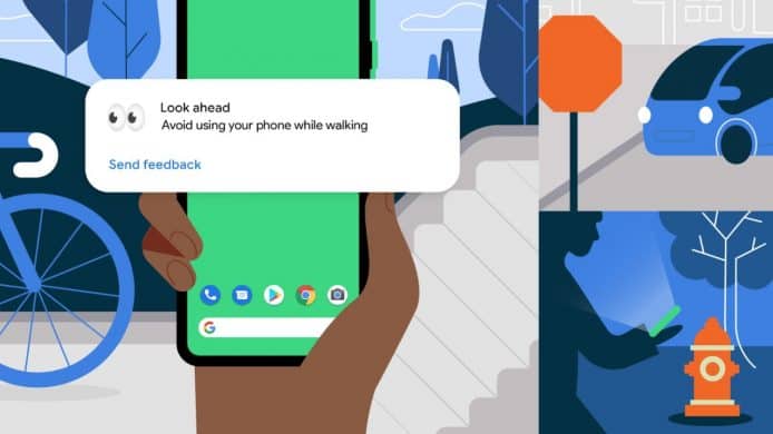 關注數碼健康新增 Heads Up 功能   Google 提醒低頭族抬頭察看四周環境