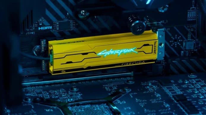 Cyberpunk 2077 主題   Seagate 推特別版 1TB SSD 硬碟