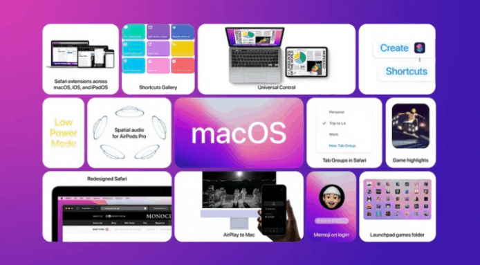 macOS Monterey 公測版推出    簡潔 Safari 界面 + 多種共享內容
