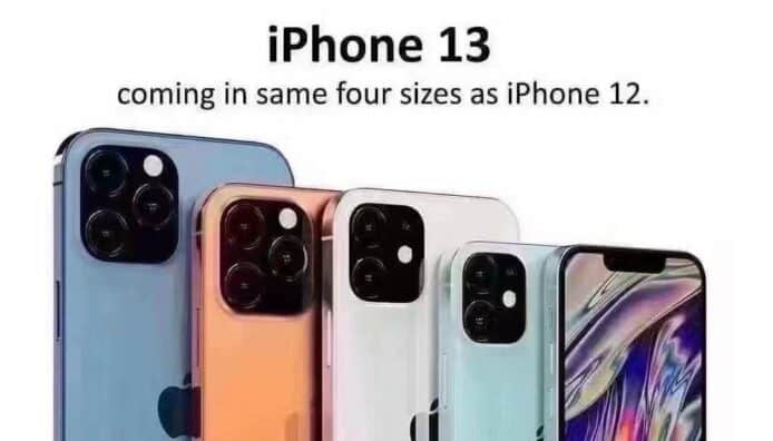 iPhone 13 機價曝光  4款機型將在9月17日發售