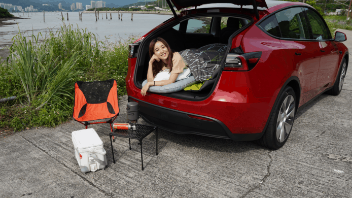 【unwire TV】【實試】Tesla Model Y 香港露營實試 內籠闊落 + 收納空間多