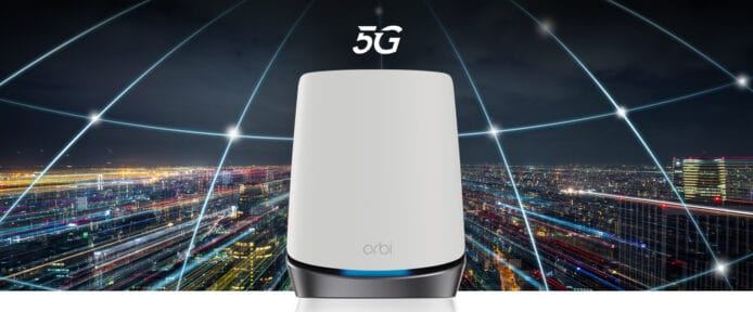 NETGEAR 5G 網絡 Wi-Fi 6 Mesh 套裝   Orbi NBK752 村屋、工廈專用 Wi-Fi 分享器