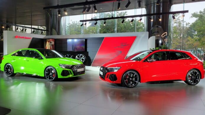 Audi RS 3 Sportback＋RS 3 Sedan 抵港  矚目外形 + 高效性能