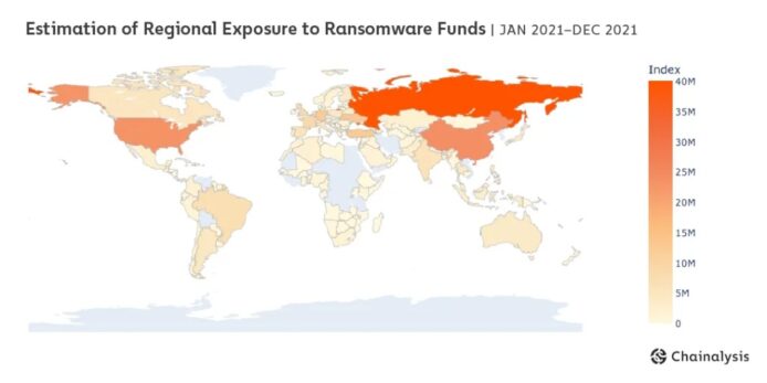 惡意勒索軟件研究發現   近 74% 贖金流向俄羅斯黑客手中