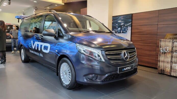 平治新電動客貨車 eVito   110kW 快速充電 + 378km 續航力