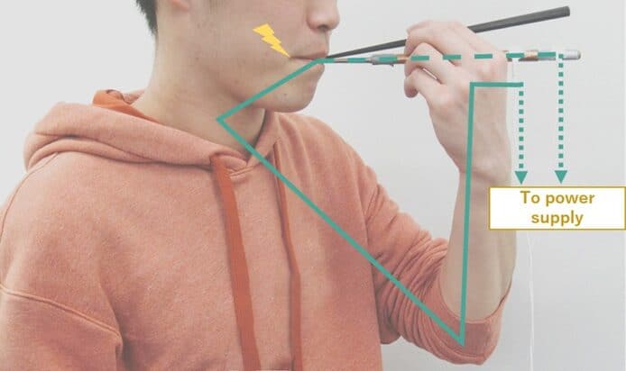 日本開發電動筷子   可增強使用者鹹味味覺