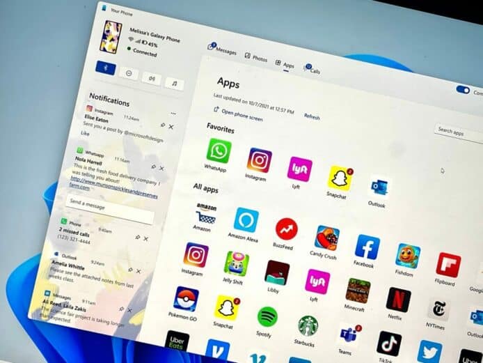 Win10/11手機程式Your Phone改名   全新「Phone Link」介面改進更易用